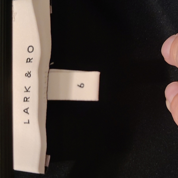 Lark & Ro Women's Long Sleeve Off The Shoulder Fit & Flare Dress - Picture 6 of 12